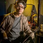 welder portrait