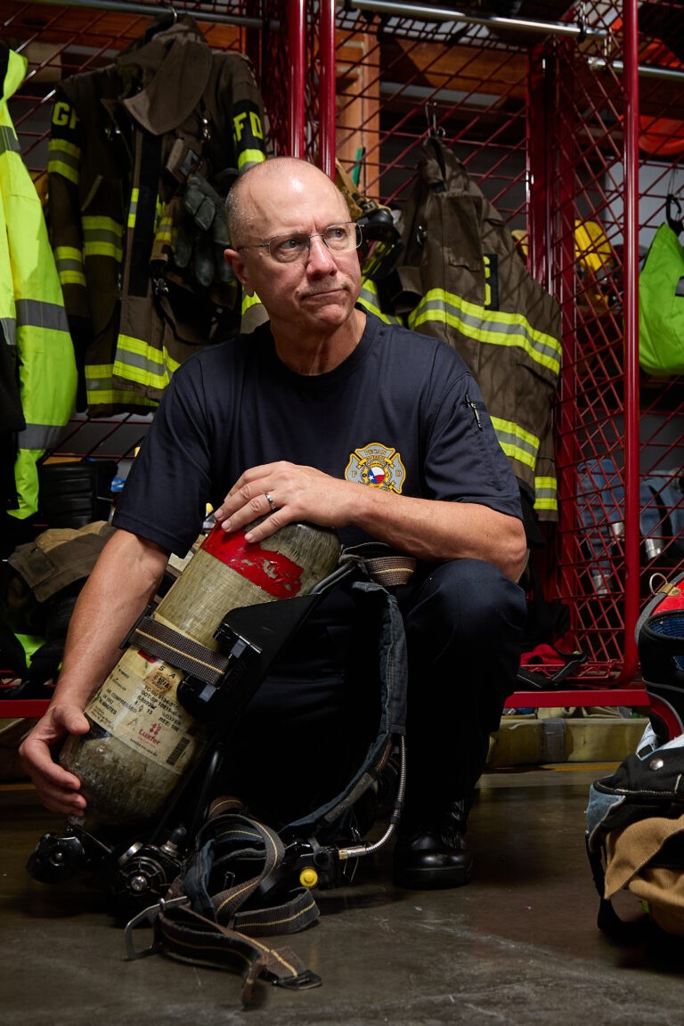 Houston commercial photographer Douglas N. Burns shares The Call and the Quiet, an ongoing photography series exploring service, sacrifice and the people behind Houston's fire and first responder community.