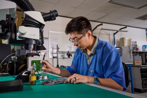 tech worker - commercial photography
